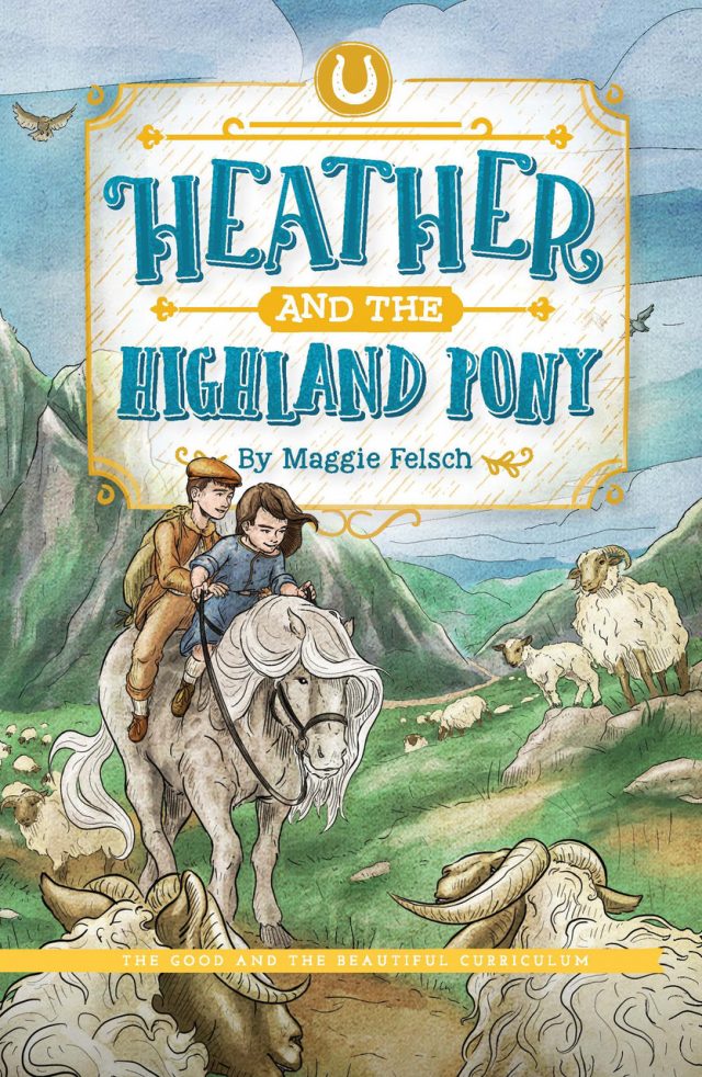 Heather and the Highland Pony by Maggie Felsch cover