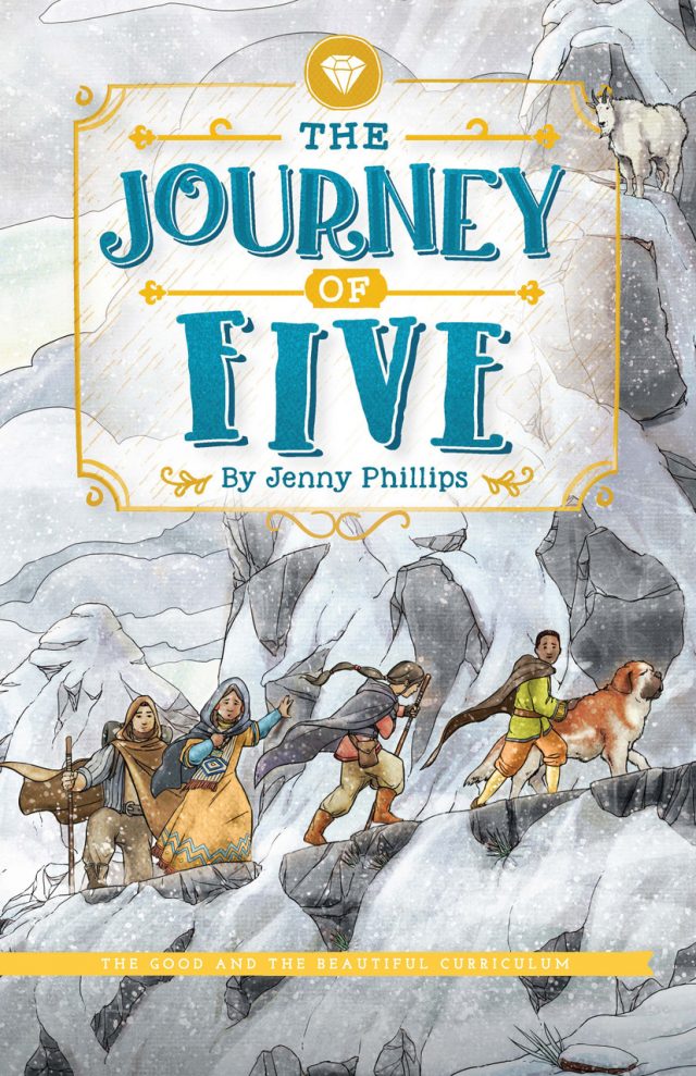 The Journey of Five by Jenny Phillips cover