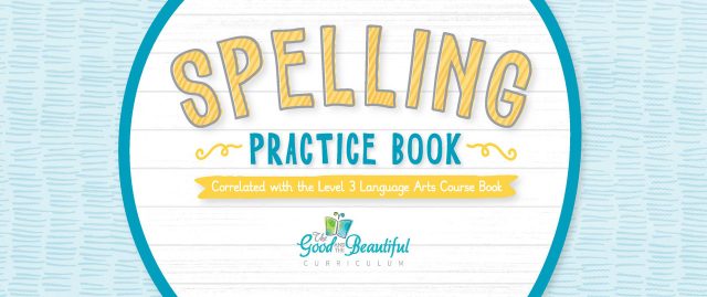 Homeschool Language Arts Spelling Practice Book for Grade 3