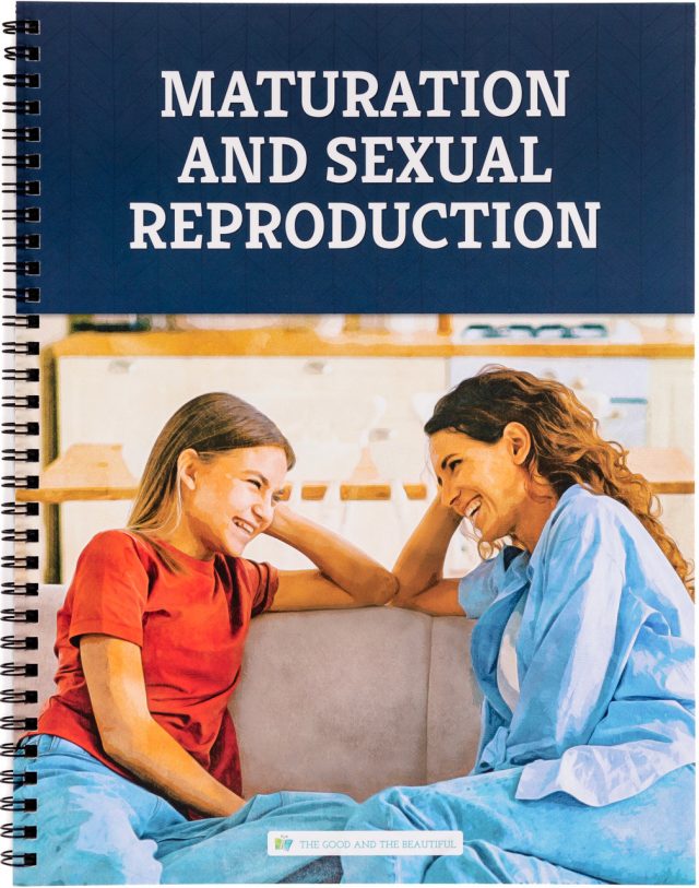 Homeschool Science Unit Maturation and Sexual Reproduction Book Cover