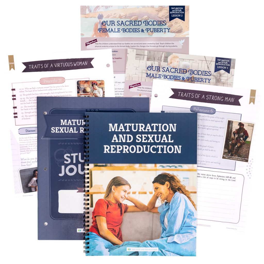 Homeschool Science Maturation and Sexual Reproduction Unit