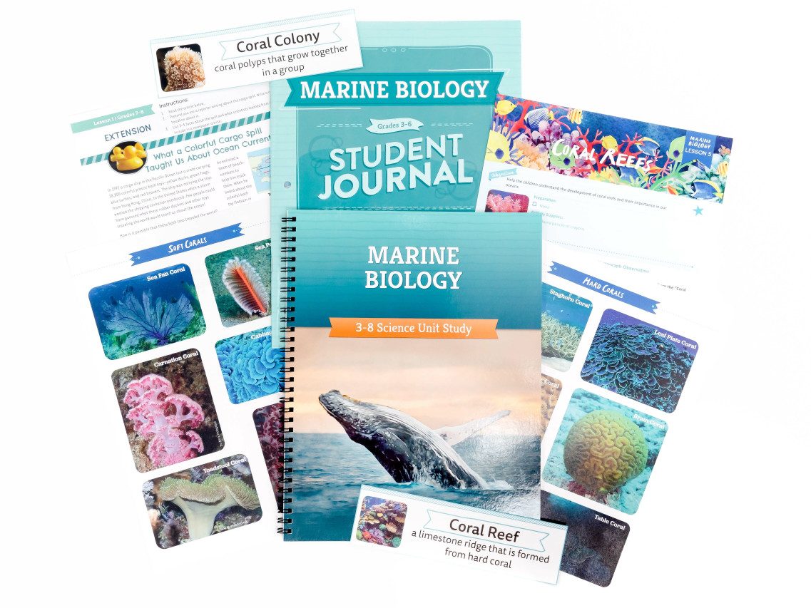 Spread Marine Biology Science Unit Course Set