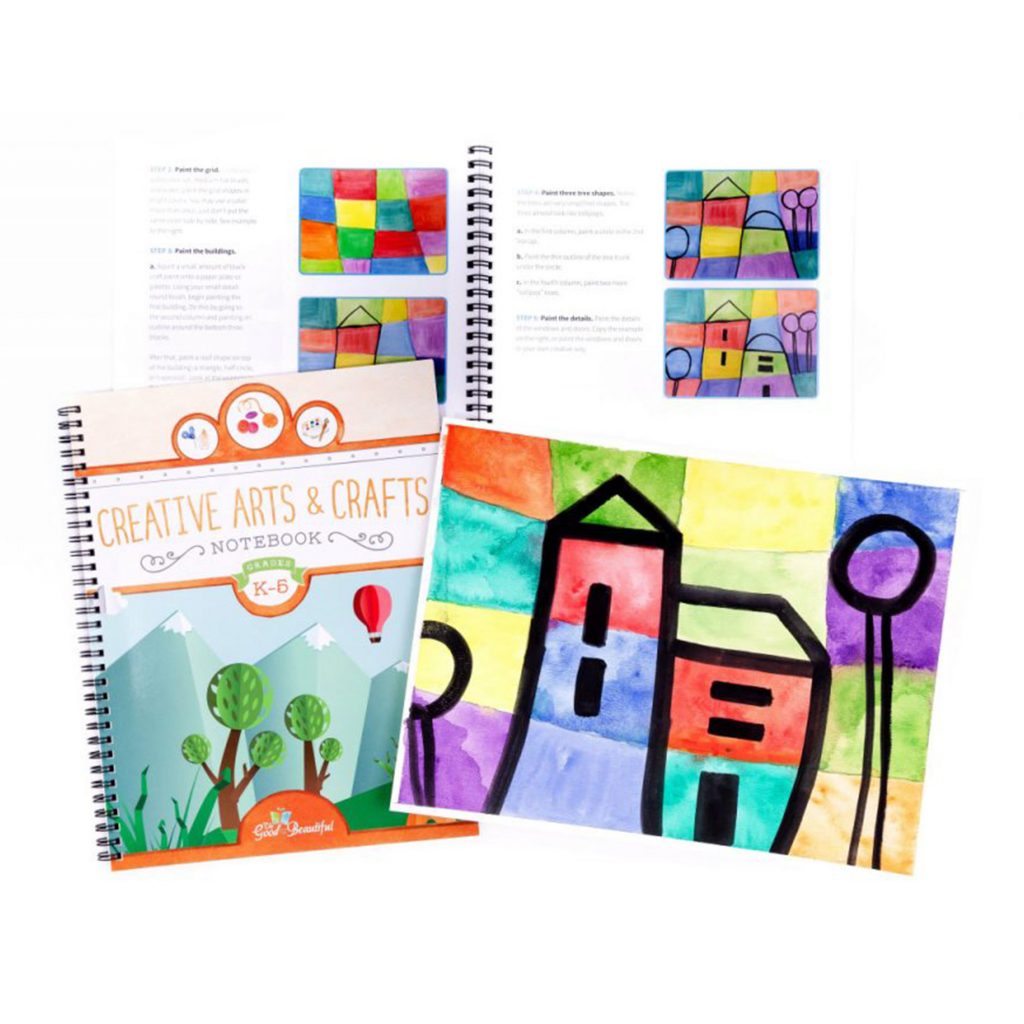 Homeschool Creative Arts & Crafts Notebook
