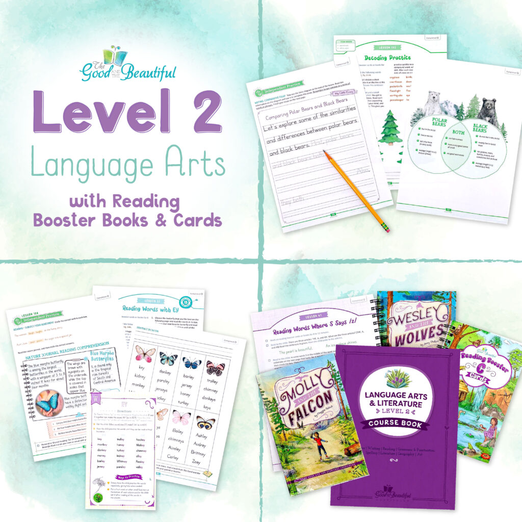 Level 2 Language Arts Quad Graphic
