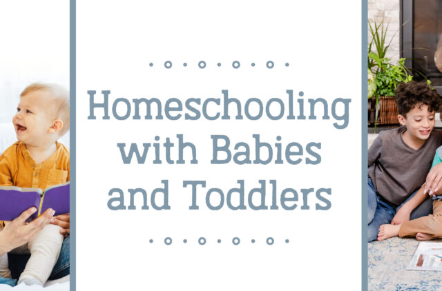 Homeschooling with Babies and Toddlers