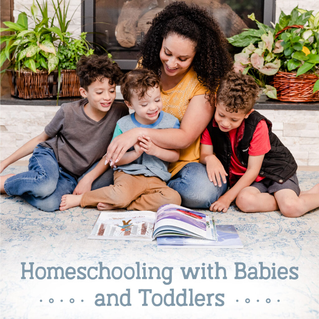 Homeschooling with Babies and Toddlers Blog Square