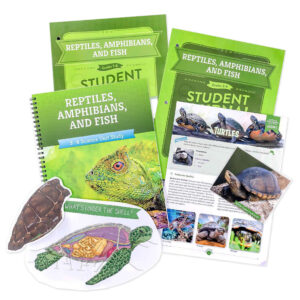 Homeschool Reptiles, Amphibians and Fish Science Unit Study for Grades 3 to 8