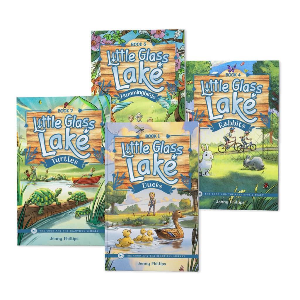 Little Glass Lake Book series by Jenny Phillips