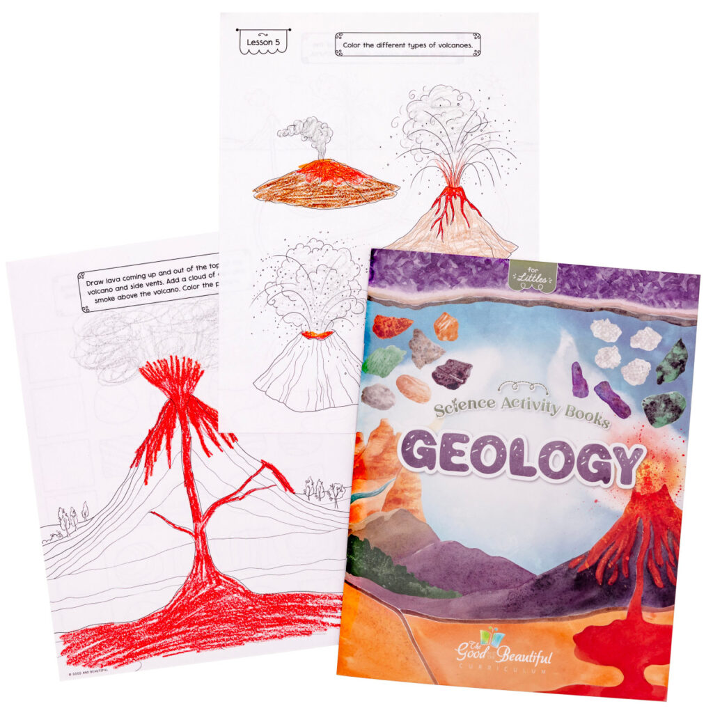 Homeschool Geology Science Activity Book for Kindergarten to Grade 2