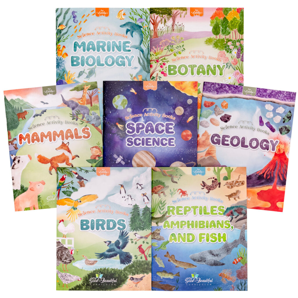 Homeschool Science Activity Books for Kindergarten to Grade 2