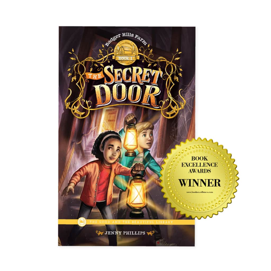 Book Excellence Award Winner Badger Hills Farm Book 1 The Secret Door by Jenny Phillips